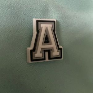Letter A charm